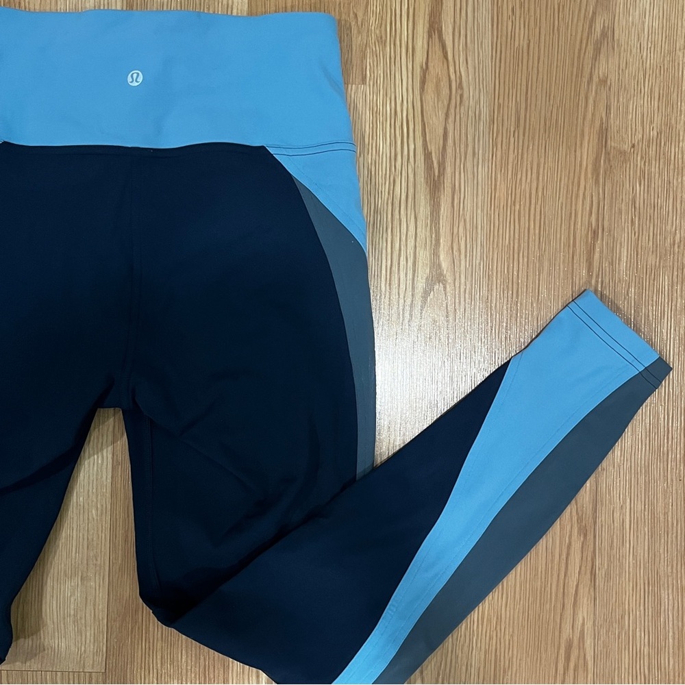 Blue Lululemon Leggings - Picture 3 of 5
